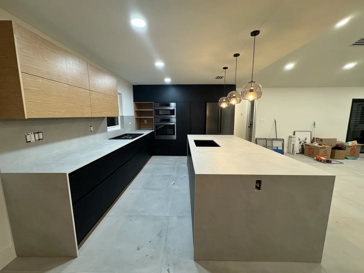 Contemporary Minimalist Kitchen Remodel by DCR Tampa project photo 3